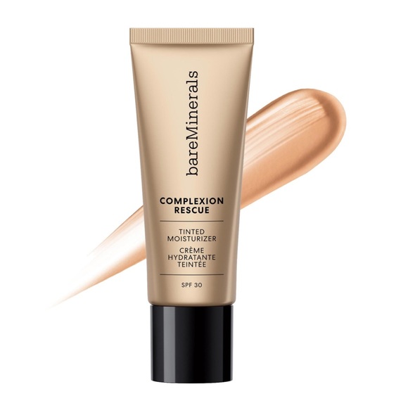 ⚫️ bareMinerals Suede 04 COMPLEXION RESCUE Tinted Moisturizer with SPF Full-Size - Picture 1 of 8